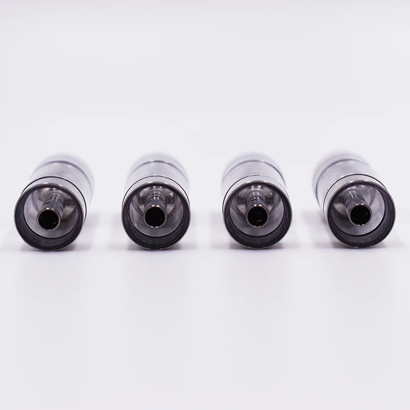 2021 Новое поступление 510 стеклянный бак cbd vape картридж из нержавеющей стали 316 разъем G5 прозрачный плоский наконечник керамический атомайзер для густого