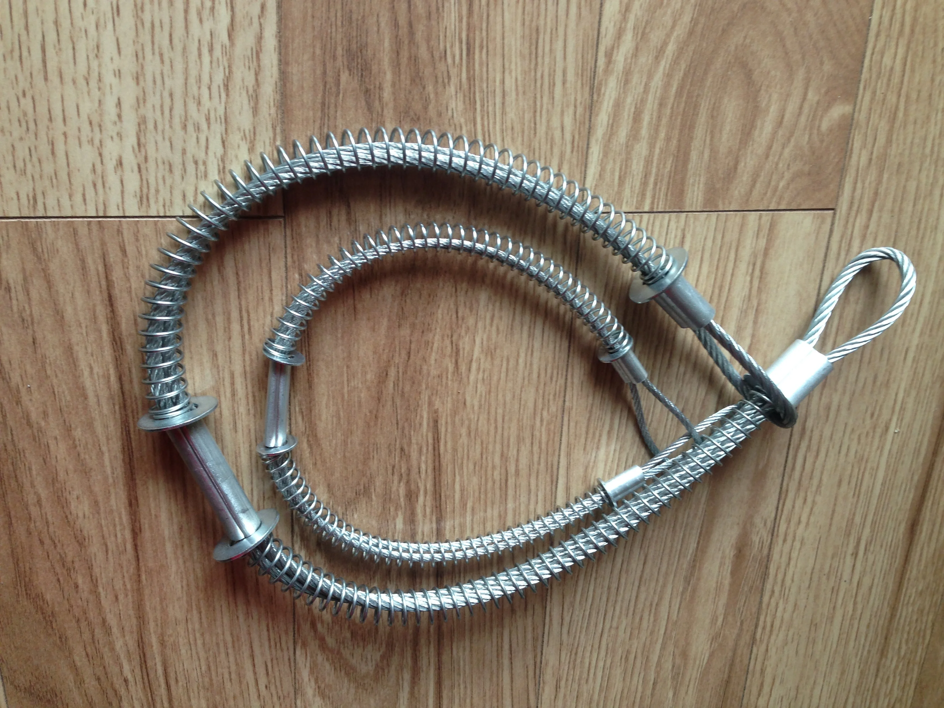 Good quality Galvanized Carbon Steel whip check safety cable