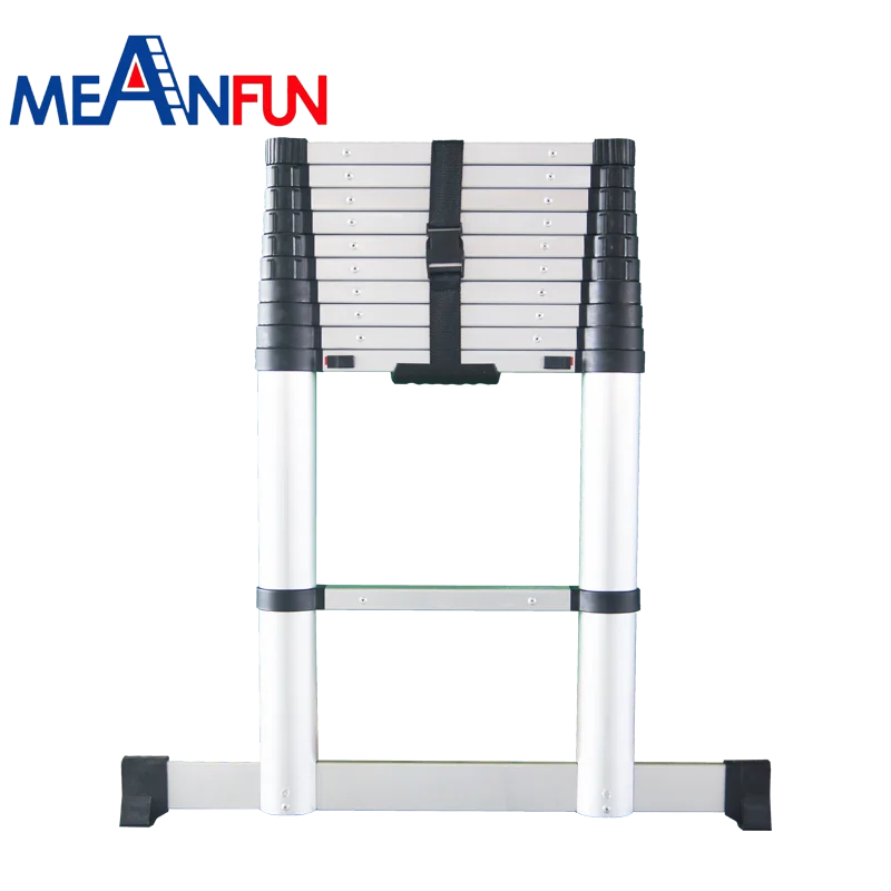 2022 New Type Aluminum Telescoping Step Ladder 3.8 m Standard En
