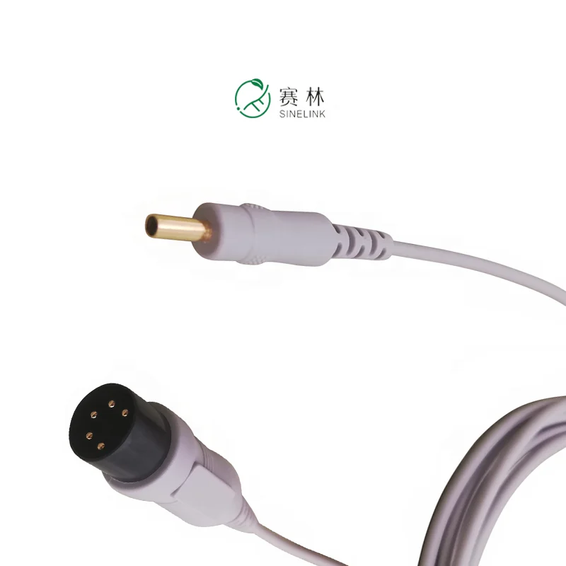 Good Signal Reusable Concentric Needle EMG ECG Cable with 5 Pin Connector