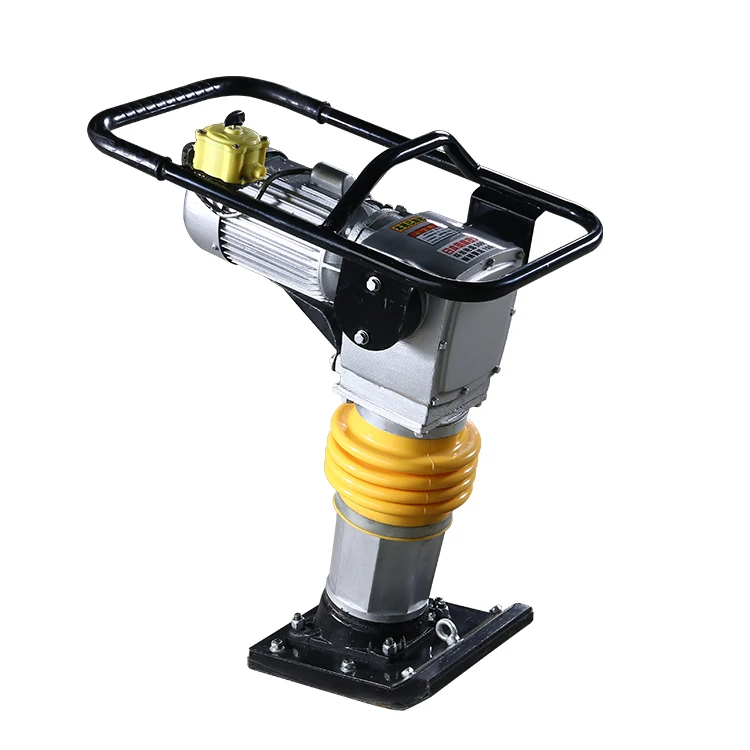 Electric Engine Vibrating Jumping Jack Rammer Compactor Tamping Rammer with Low Price