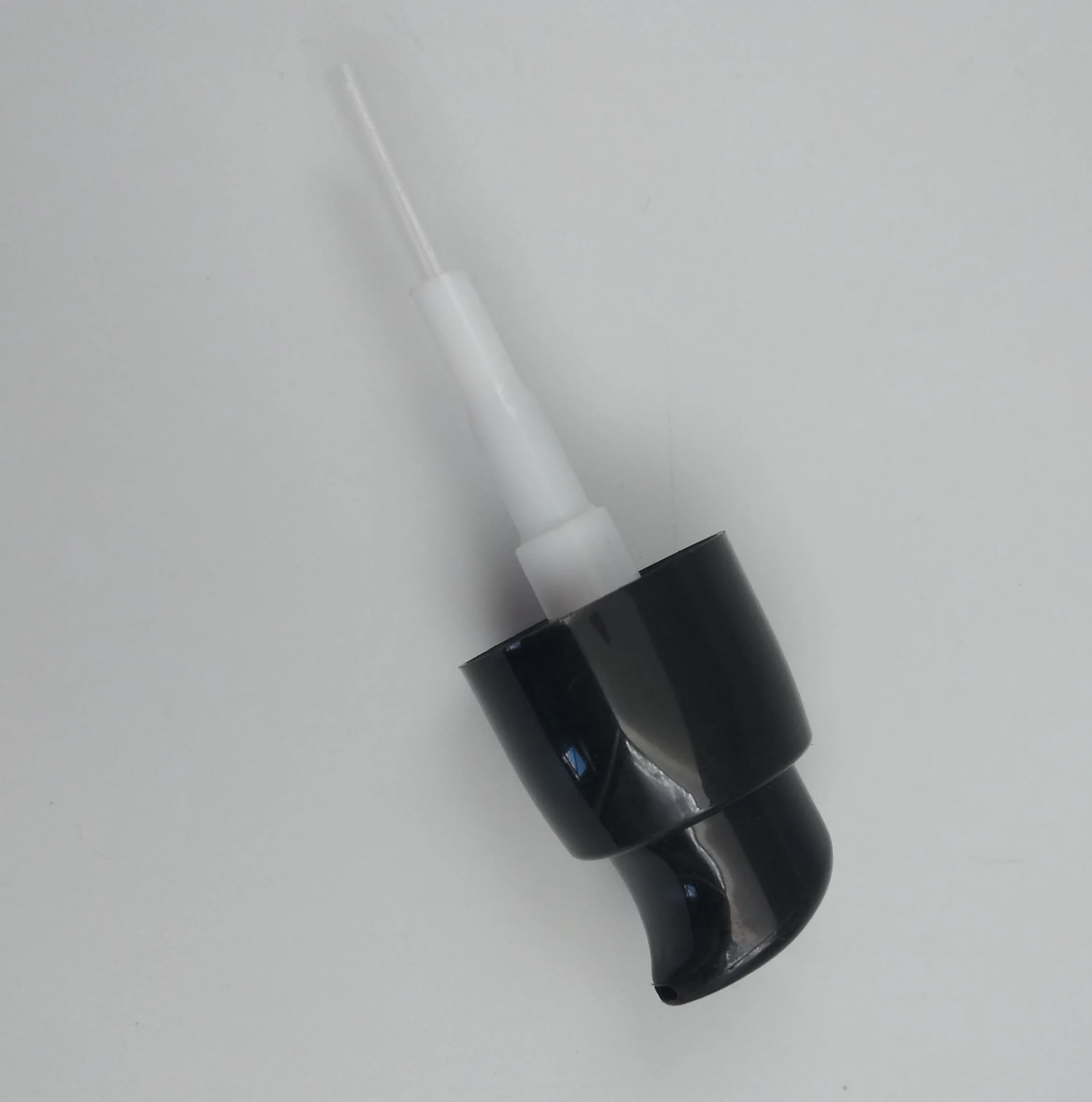 Wholesale new product Clear rectangle bird black pump 30ml 1 oz skin care lotion glass bottle