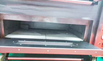 Electric Bakery Ovens Commercial 2 Deck 2 Tray Pizza Oven Table Top Deck Oven