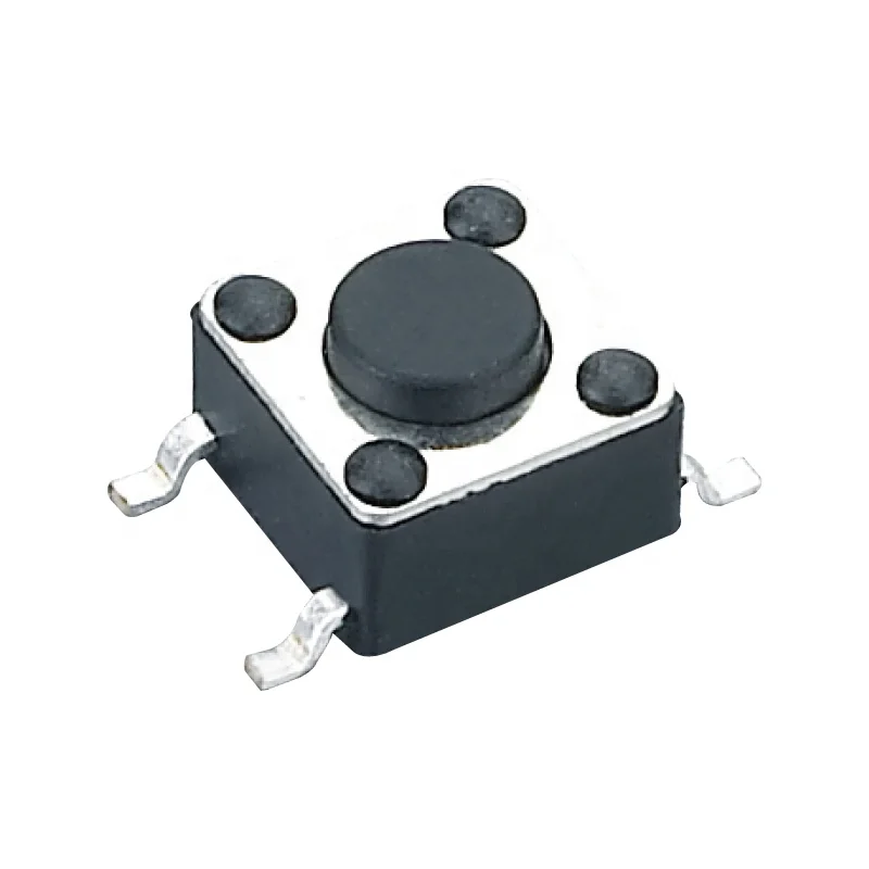 TS-D001 factory Momentary 6*6 mm RoHS reach tact switch 4 pin DIP type for Remote Control push button tactile switch