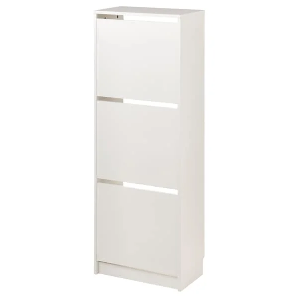 Luxury Design High Quality White Wood Shoe Cabinet  scarpiera with Doors