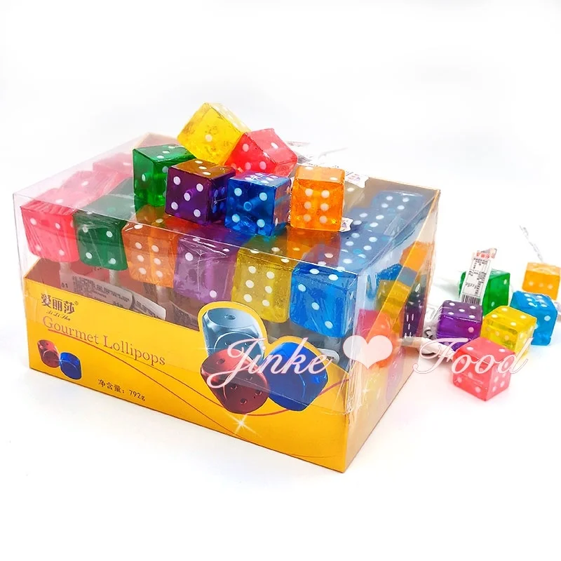 Not zhongshan Baijiashang twenty-four gourmet dice lollipop candy