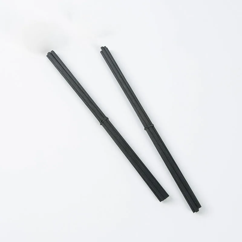 
Wholesale black Synthetic Polyester Rattan Material Fiber reed difuser sticks 