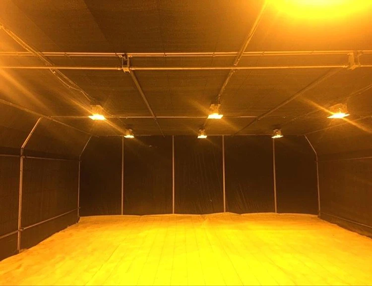 Skyplant Commercial tunnel agricultural Black out Curtain Greenhouse