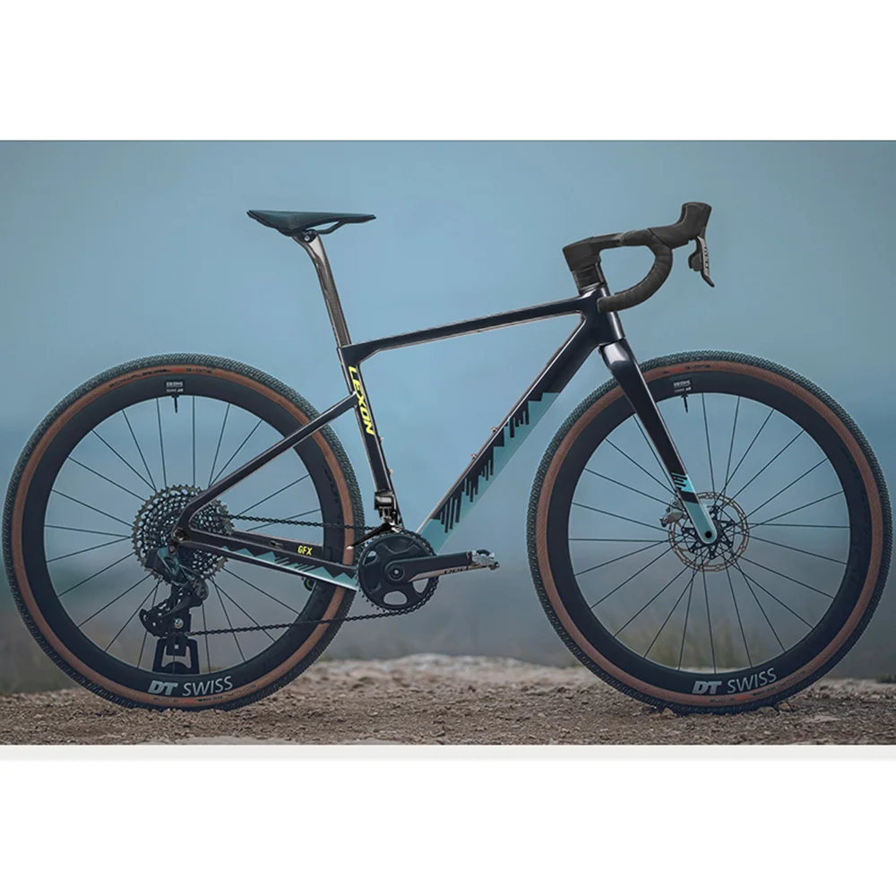 Lexon Carbon Road Bike frame Disc Brake Di2/Mechanical 700C Thru axle 12*142mm BB86 47C 2022 New Racing Gravel Bicycle Frames