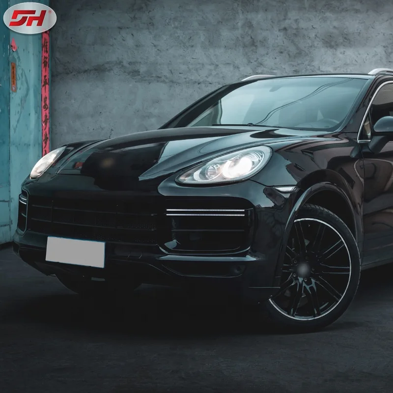 For Porsche Cayenne 2011-2014 year 958.1 upgrade 2018-up 9Y0 front bumper Turbo-style bumper facelift bodykit wheel arch