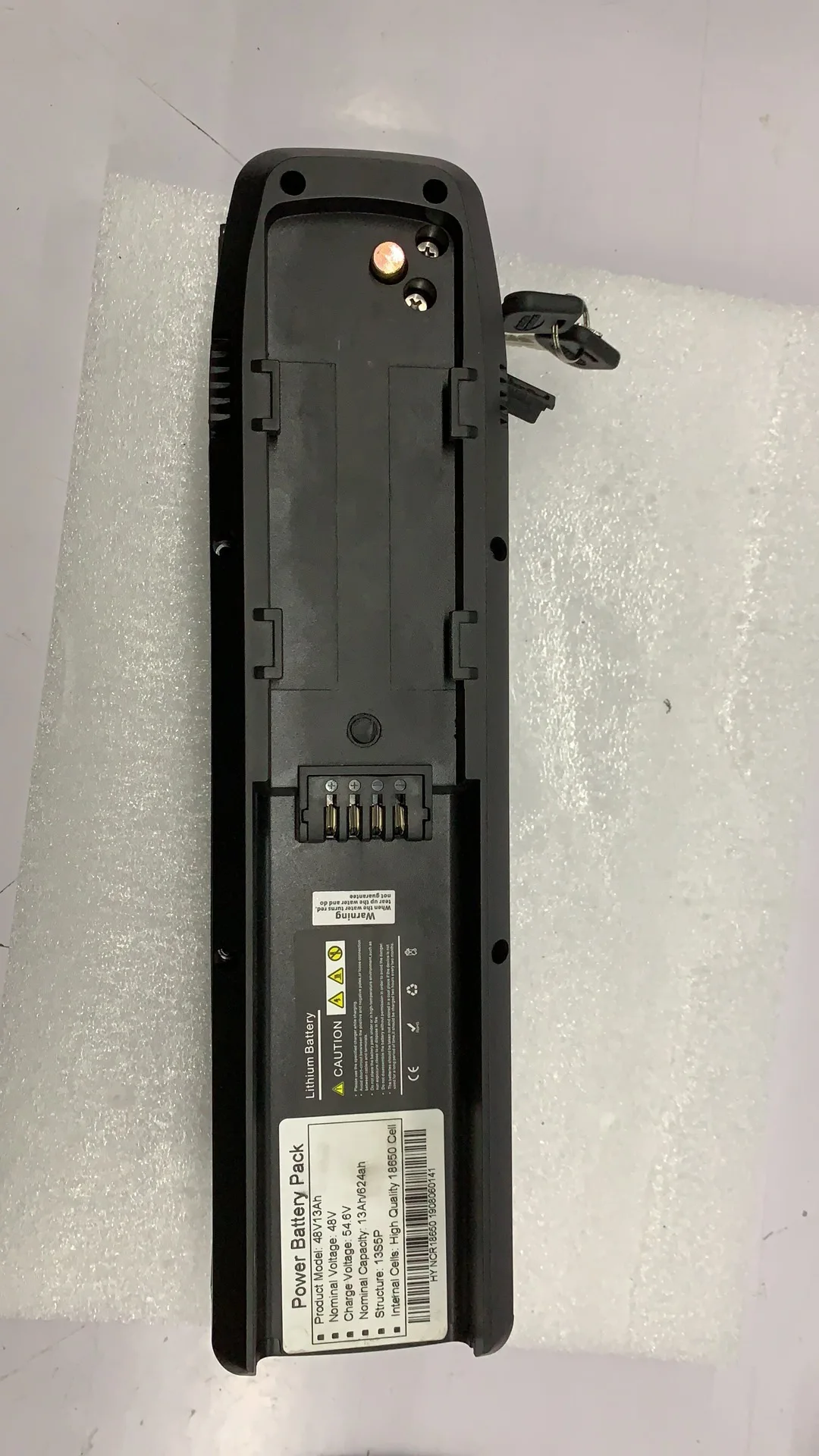 high power 48 volt 20 amp bike battery rechargeable lithium ion hailong battery 48v 17.5ah