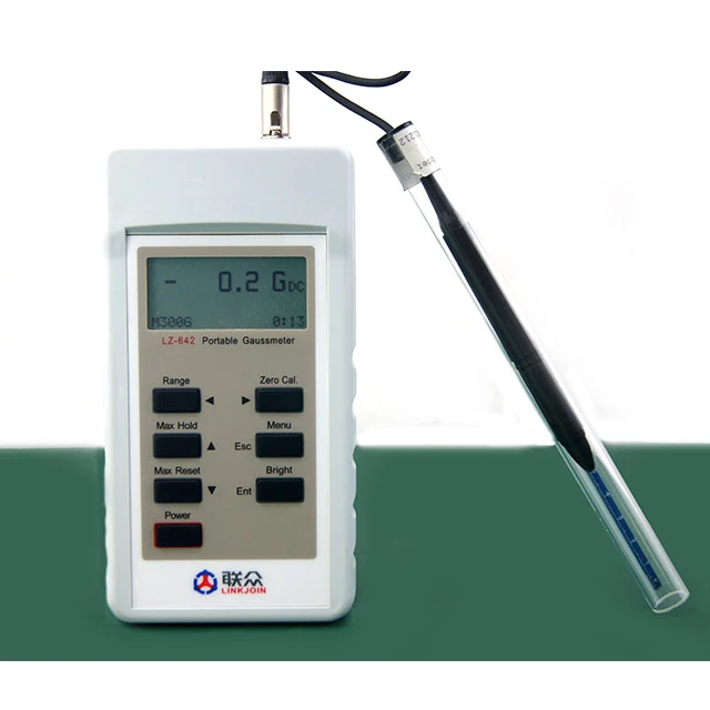LINKJOIN LZ-642 portable teslameter magnetic field gauss meter