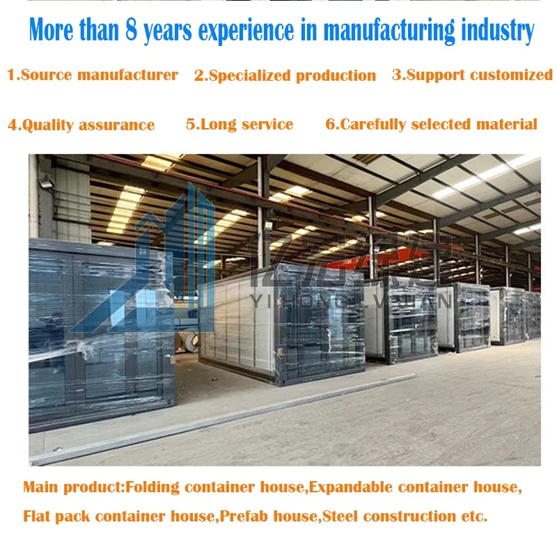 Very Cheap Proof 20Ft 40 Prefab Expandable Container House Steel Foldable Prefabricated Villa 4 Bedroom With Toilet Factory