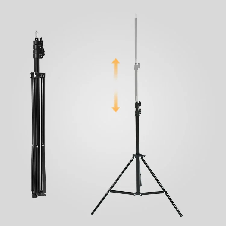 Portable Photography Studio Backdrops Photo Editing Background Stand /Light Stand Set