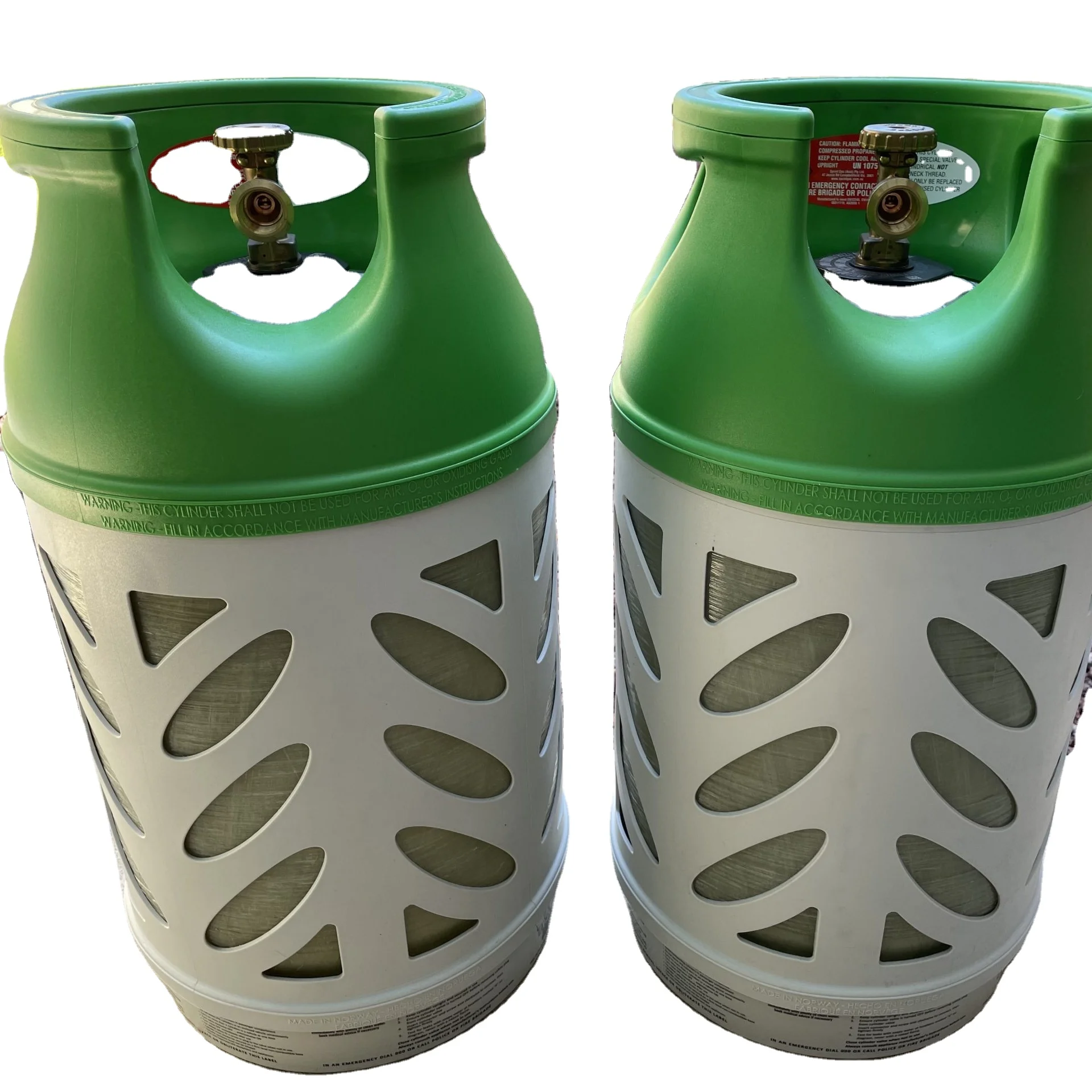 Top Sale composite lpg opd gas bottle 7.5kg Iraq lpg cylinder With Valve