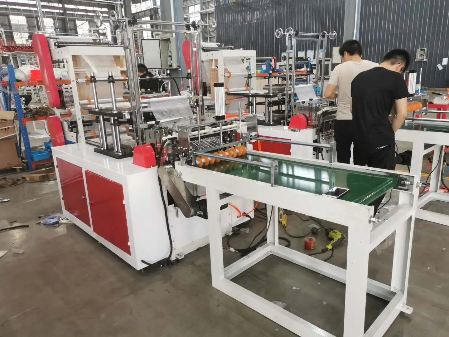 DHB-600 Computer Control Disposable Film Glove Machine