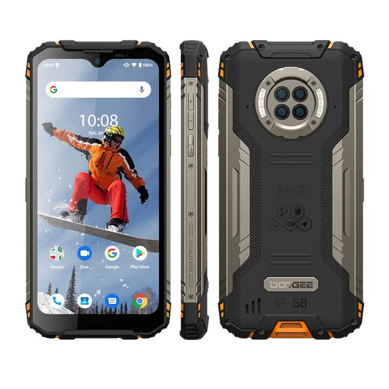 Водонепроницаемый мобильный телефон DOOGEE S96 Pro 8 Гб RAM 128 ГБ