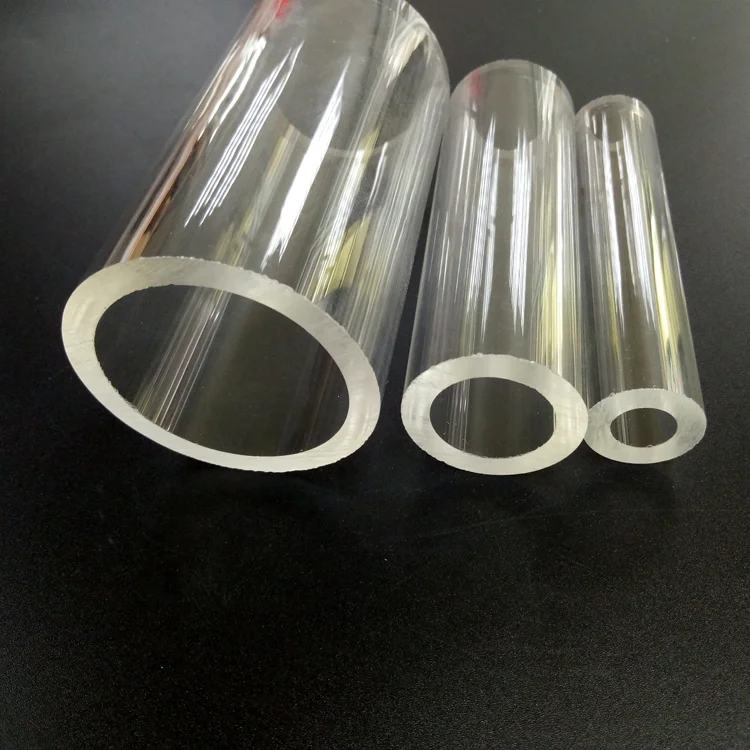 Hot Sale Standard Size 100mm 200mm 300mm 400mm plexiglass Tube Cast Clear Acrylic Tube