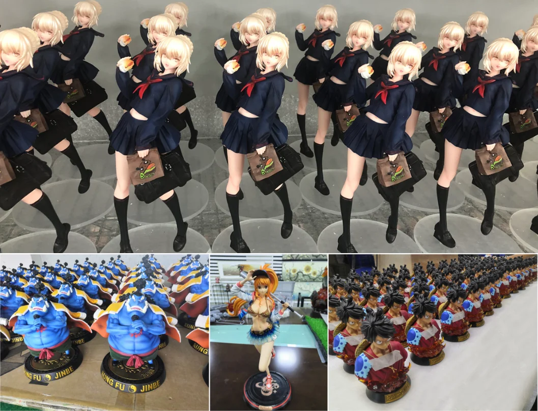 Скульптурные пластиковые фигурки