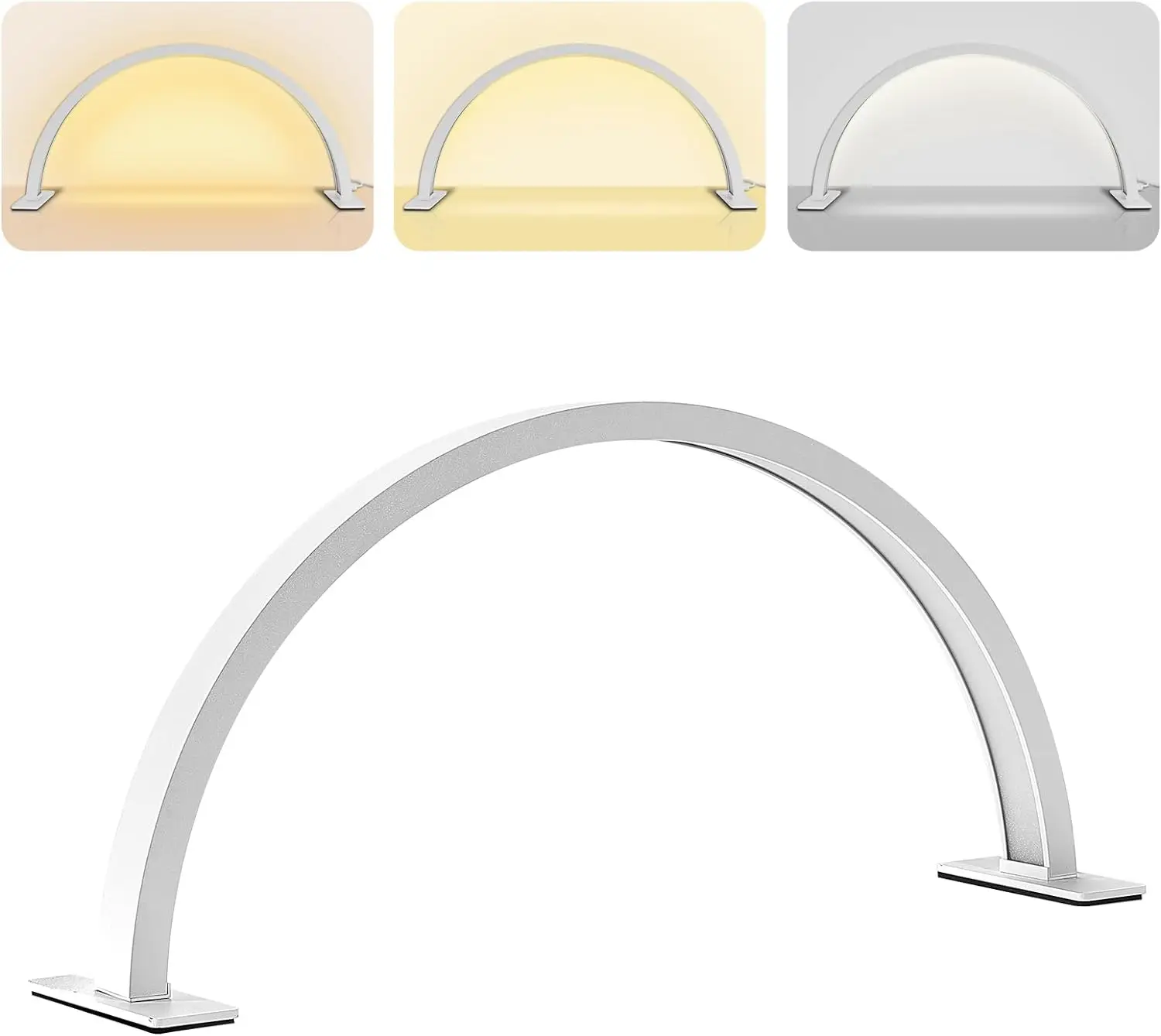 Hot sale LED cold light  manicure half moon nail lamp eye protection workbench lighting fixtures desktop manicure table lamps