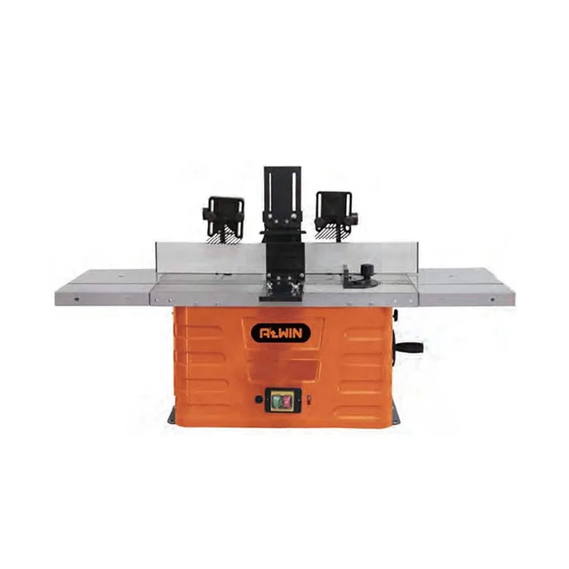 CE certified table vertical router 1500W vertical spindle moulder with 2 extend work tables