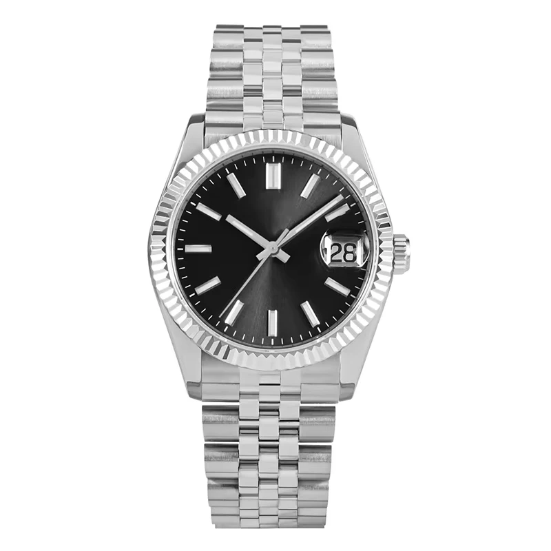 GZ Customized Logo Simple Automatic Mechanical 200M Diver 316 Stainless Steel Calendar Illuminated Luxury Mechanical Watch For M