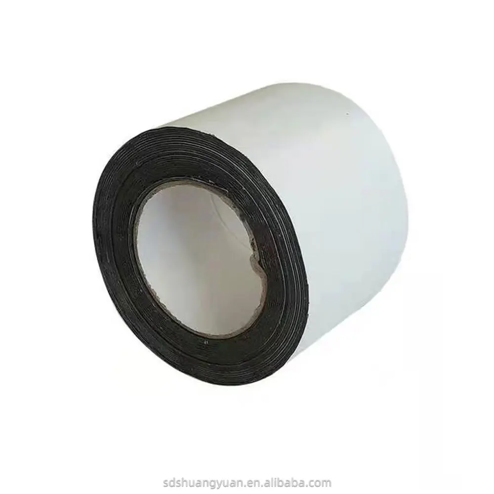 Multi-Purpose Butyl Sealant Tape - 4 Inch x 50 Ft, Weatherproof White Roof Seam Patch for RVs, Skylights, and Window Sealing