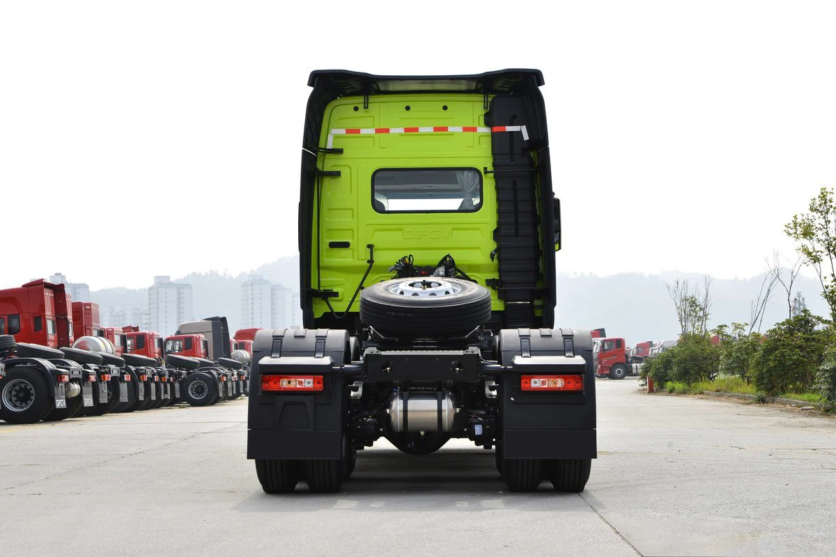 2024 6x4 3 axles diesel engine 14 speed manual transmission LHD manual DFH4250CX7 tractor head trailer truck for sale