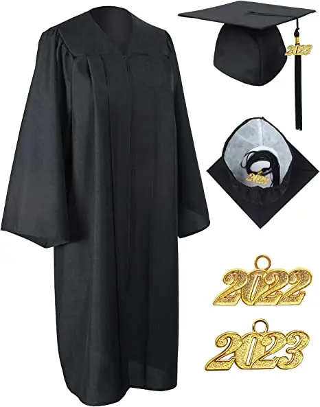 Cheap graduation ceremony Dress US Plus size graduation gown disposable graduation gown In stock