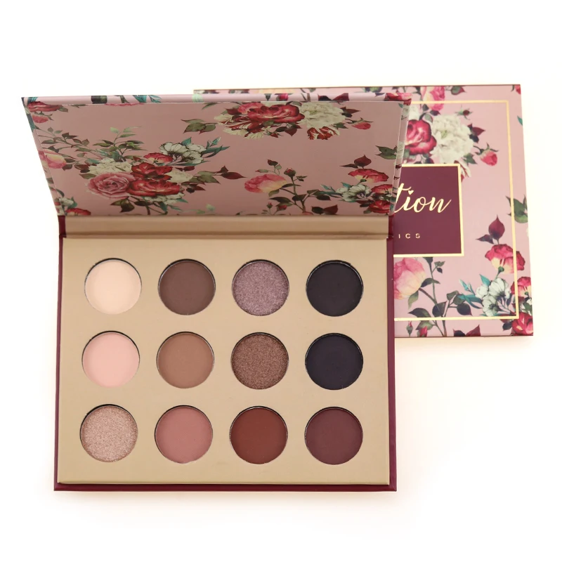 New Arrival Shimmer Matte Beauty Makeup High Pigment Eyeshadow Eye Palette Shadow