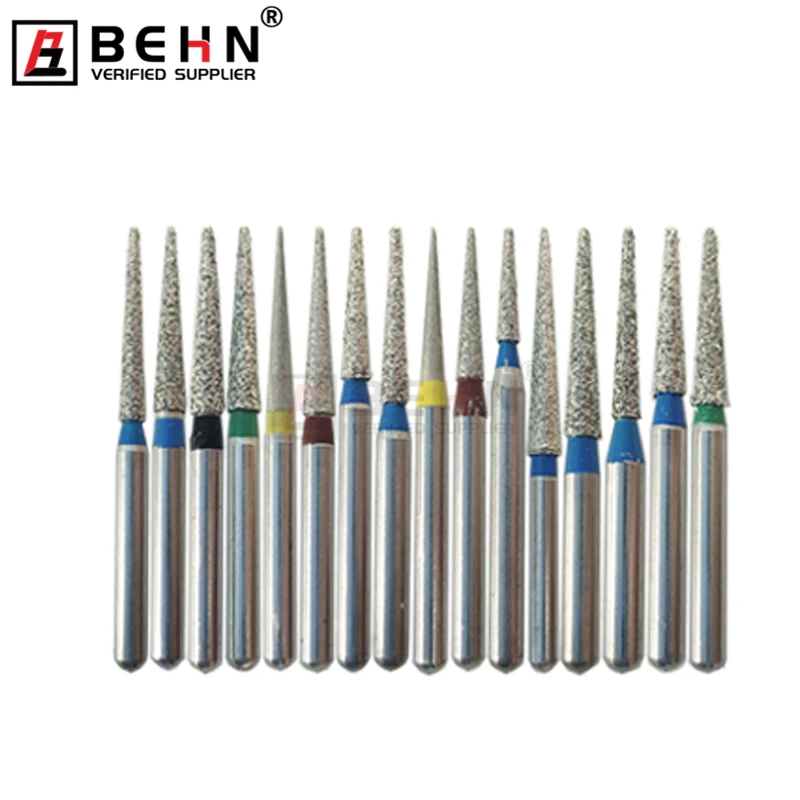 Dental polishing drill clinic burs FG high speed Oral materials dental burs diamond round BR burs kit drill bit for broken crown