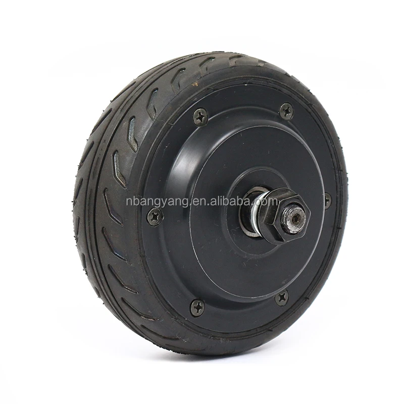 Single wheel 8 inch Brushless Non-gear Hub Motor Electric Off Road E Scooter Hub Wheel Disc Brake Motor