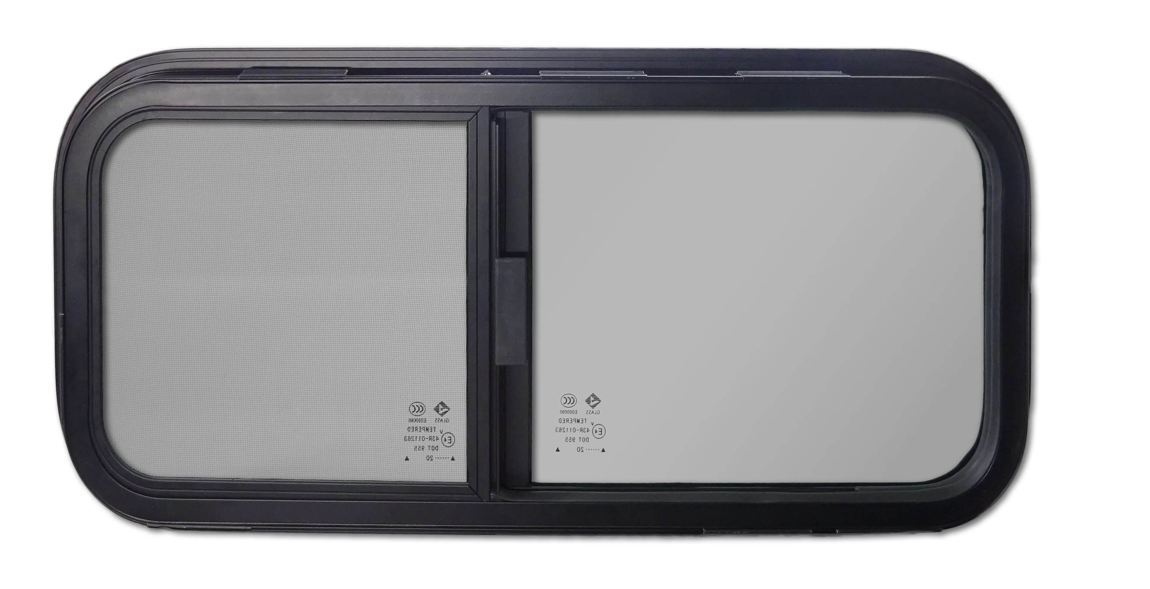 In Stock Wholesale Camper Caravan Vertical Sliding  Window Glass RV Window Camper Window For Horse Trailer