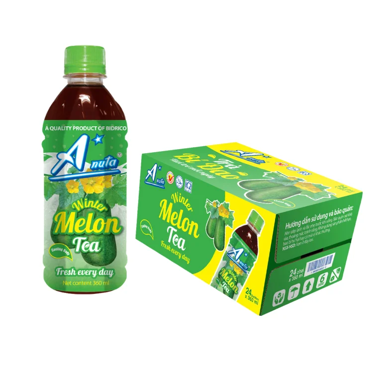 Winter Melon Tea Fruit Vegetable Juice Beverage Tea Haccp Certification Customized Packaging No Sugar Vietnam Manufacturer