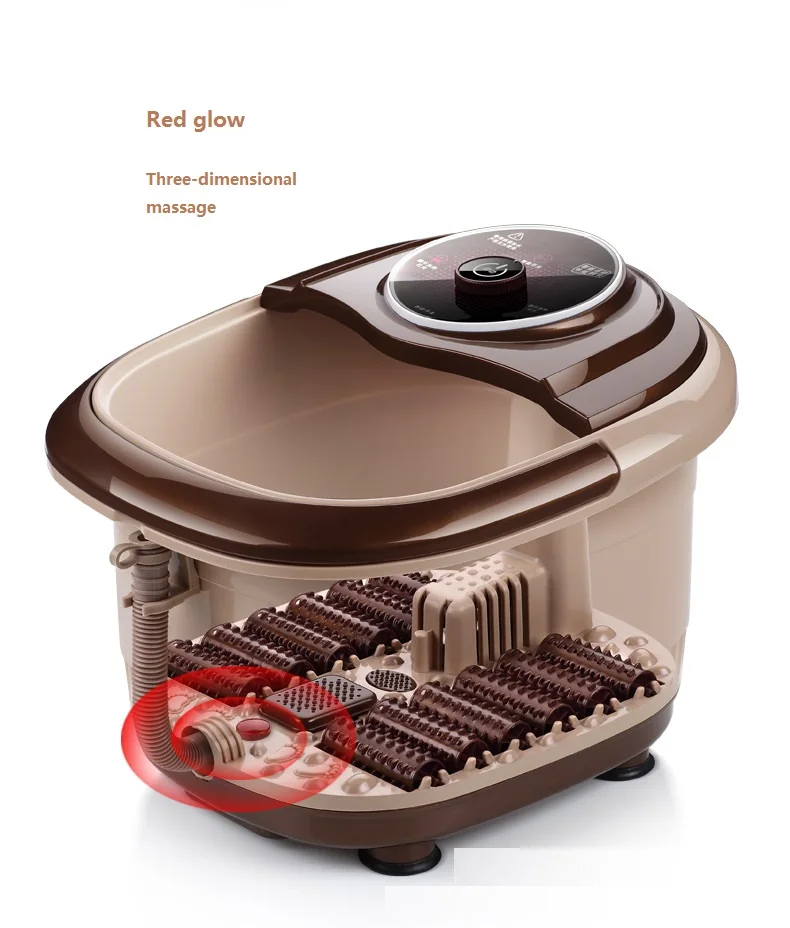 Kewang Electric Knob Foot Spa Bath Massager With Heat, Foot Washing Massager Machine