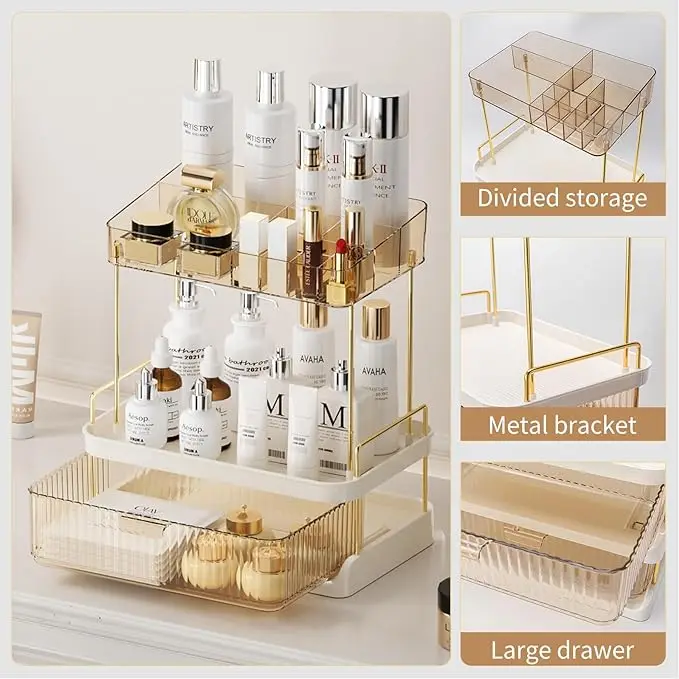 customize storage box with drawers for salons and cosmetics cosmetic display cabinet toiletry storage shelf