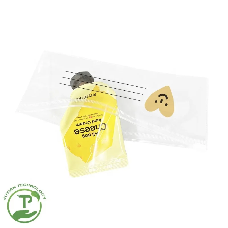 Customizable Jewelry Packaging Jewelry Transparent Small Pvc Pouch Clear Cosmetic Bags With Zippers