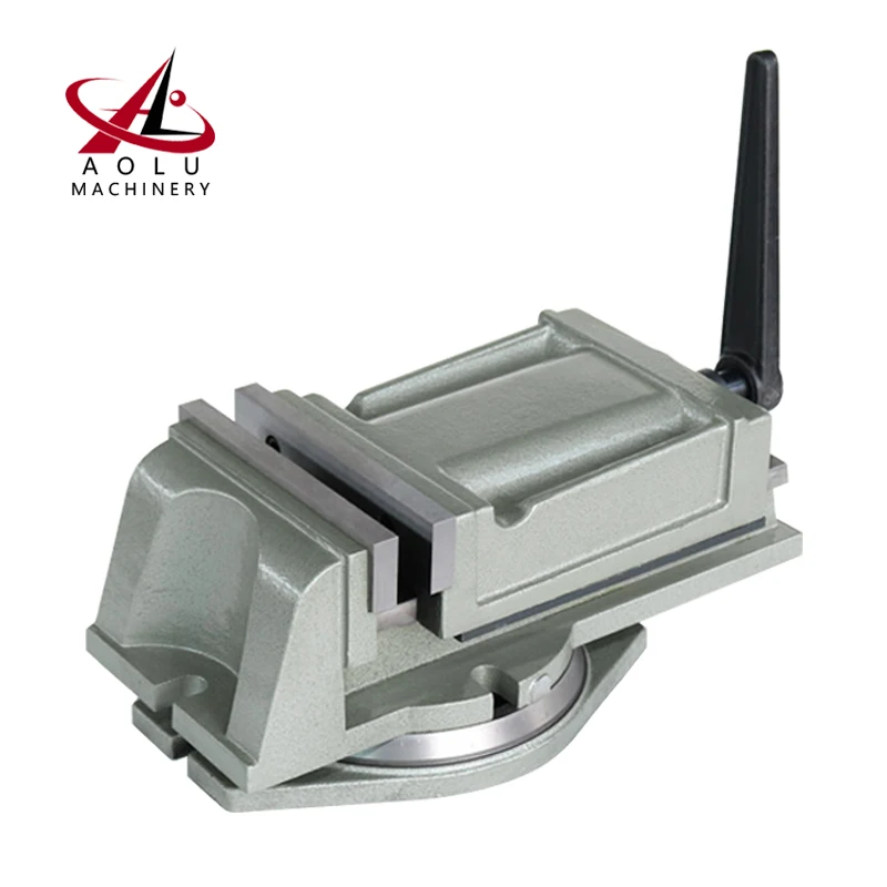 QH80 Precision Milling Machine Vise 80MM Machine Vice with Swivel Base For Milling Machine 3/4/5/6/8inch