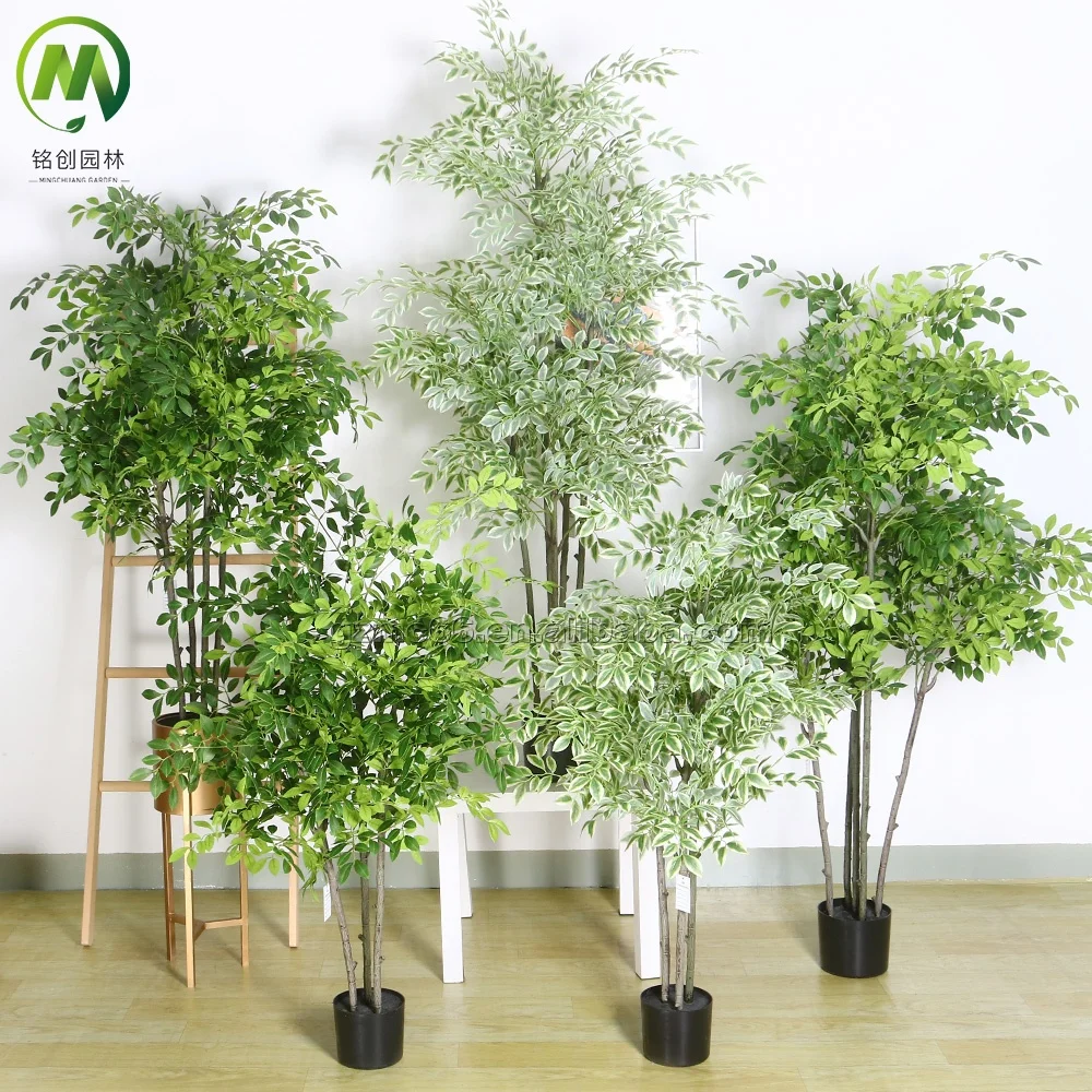 Искусственные растения на ощупь