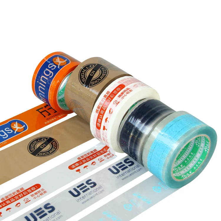 Custom Printed Logo BOPP carton box sealing tape