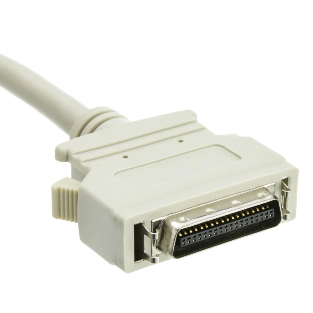 10 foot Bidirectional Printer Cable Centronics 36 (HPCN36) Male to Centronics 36 (CN36) Male, 18 Twisted Pairs, B/C Type