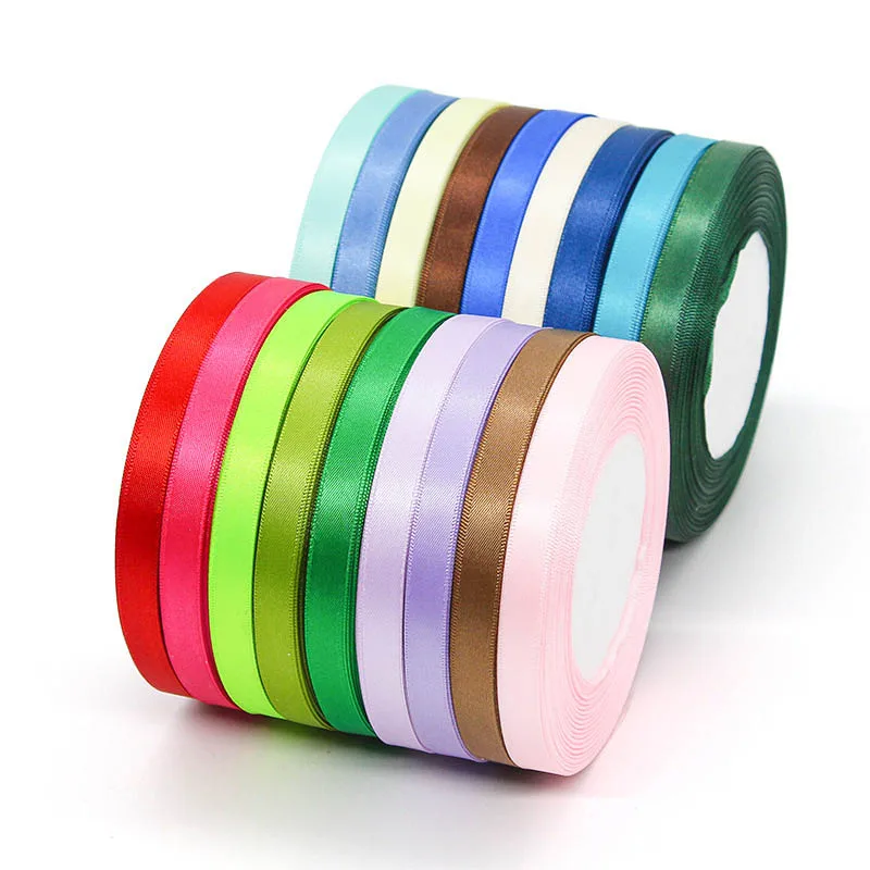 
2021 Popular Solid Color Lavender Decorative Custom Logo Printed Satin Ribbon For Gift Wrapping 