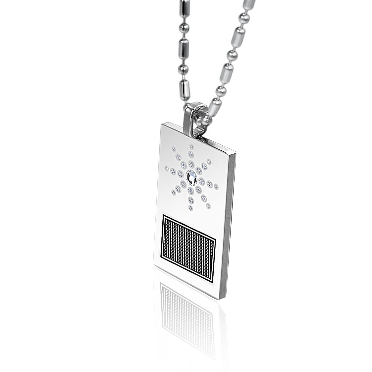 Sunflower Quantum Scalar Energy Power Pendant Necklace Original Quantum Science Scalar Energy Pendant