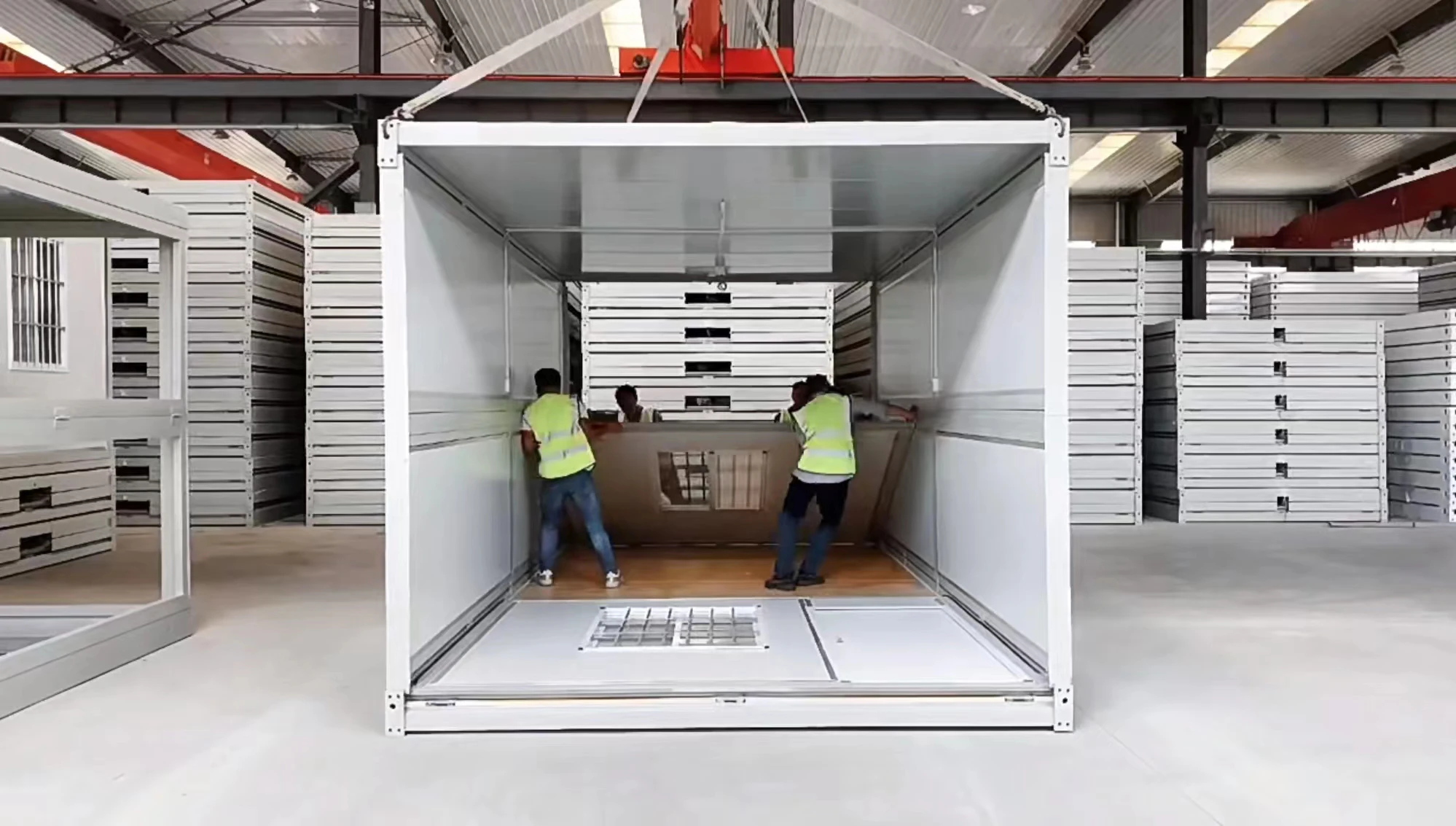 Fast Build Prefab House Modular Folding Container House Camping Foldable Container House Home