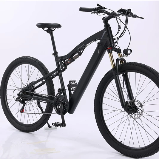 Customized 29inch full suspension battery hidden mountain electric bicycles Ebike