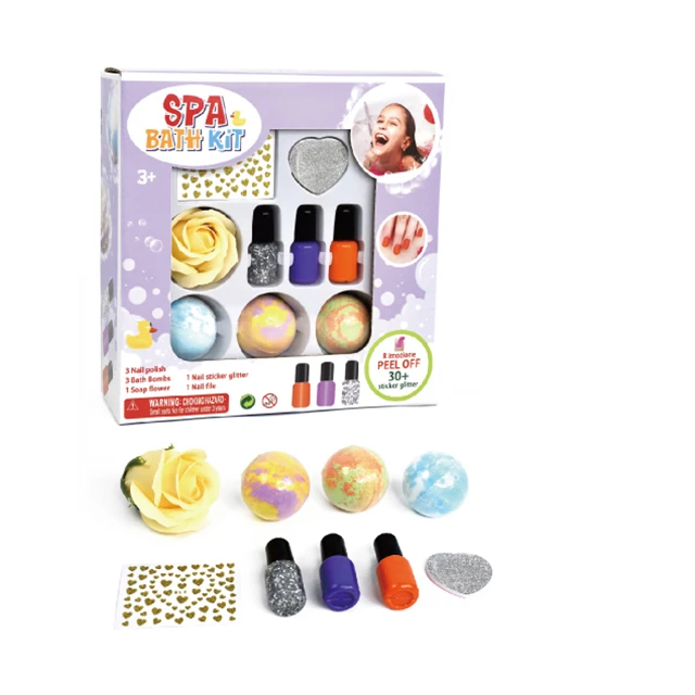 Akiaco ICTI approval bath bomb with toys EN71 ASTM  easy to bubble fizzy bath bombs