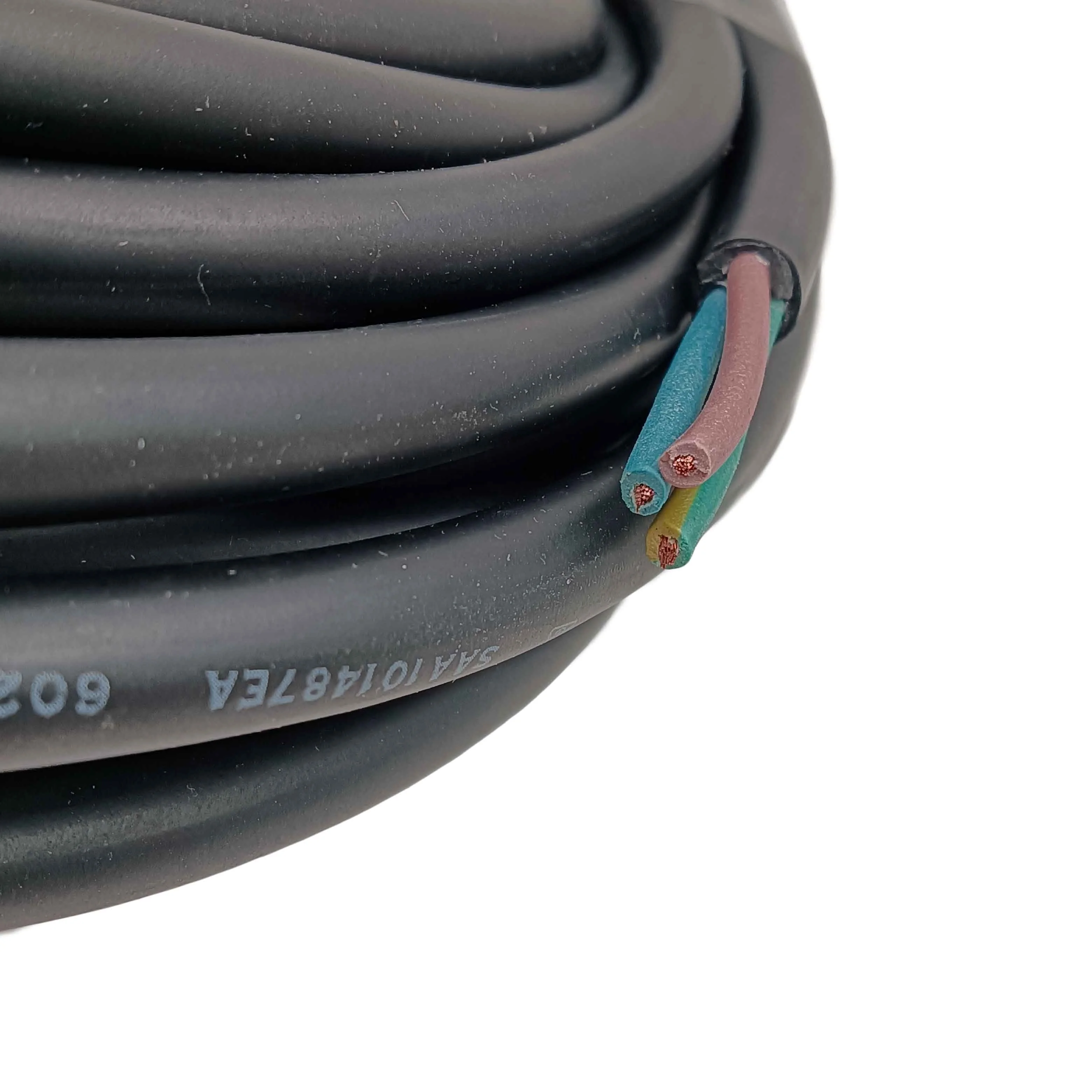 SAA 3 Prong Australia Power Cord 10A 250V with Stripped End