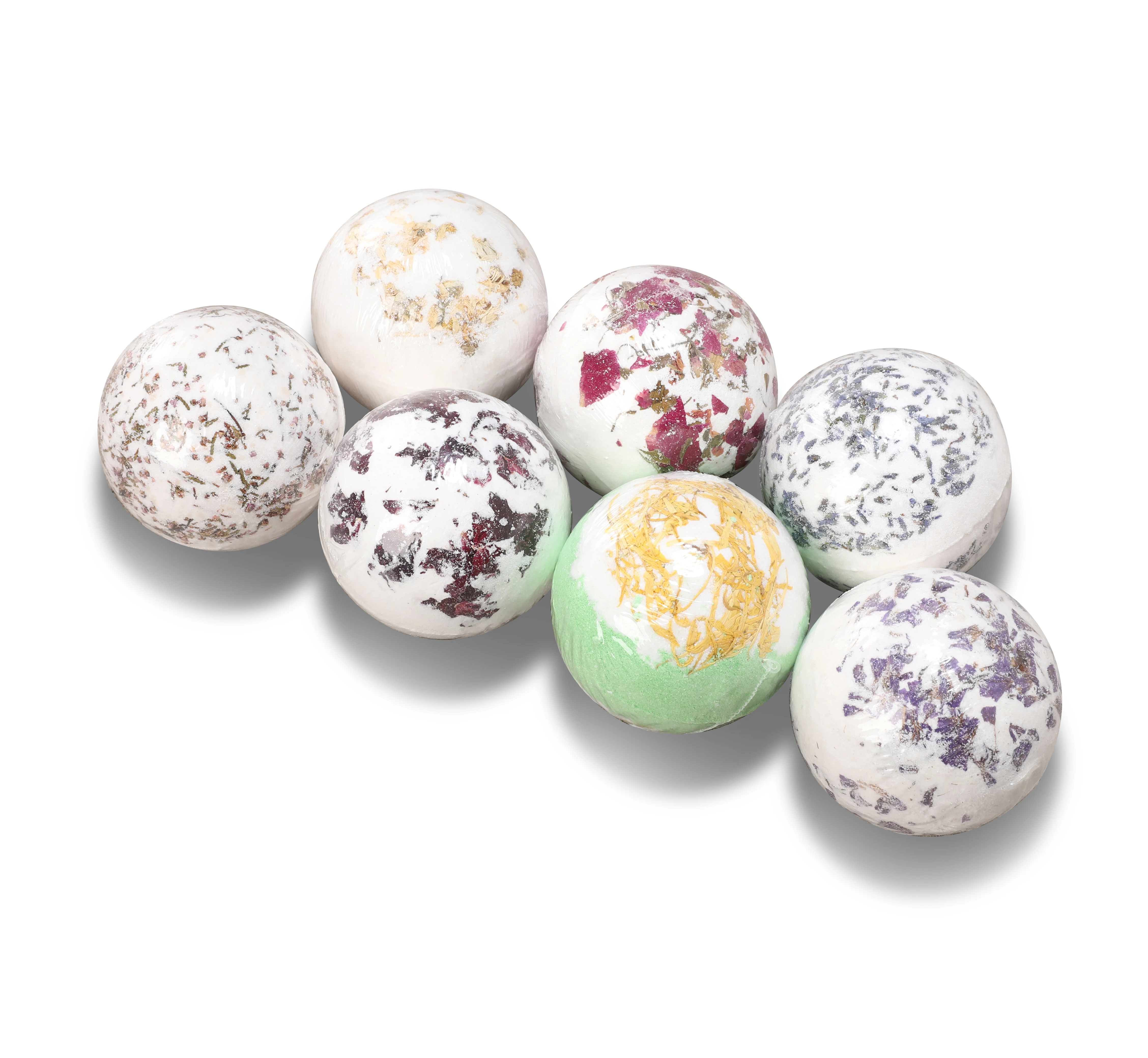 Лидер продаж, набор бомбочек для ванны ручной работы, высушенные лепестки цветов, органический натуральный ингредиент, спа, вспениваемая роза, лаванда, ромашка