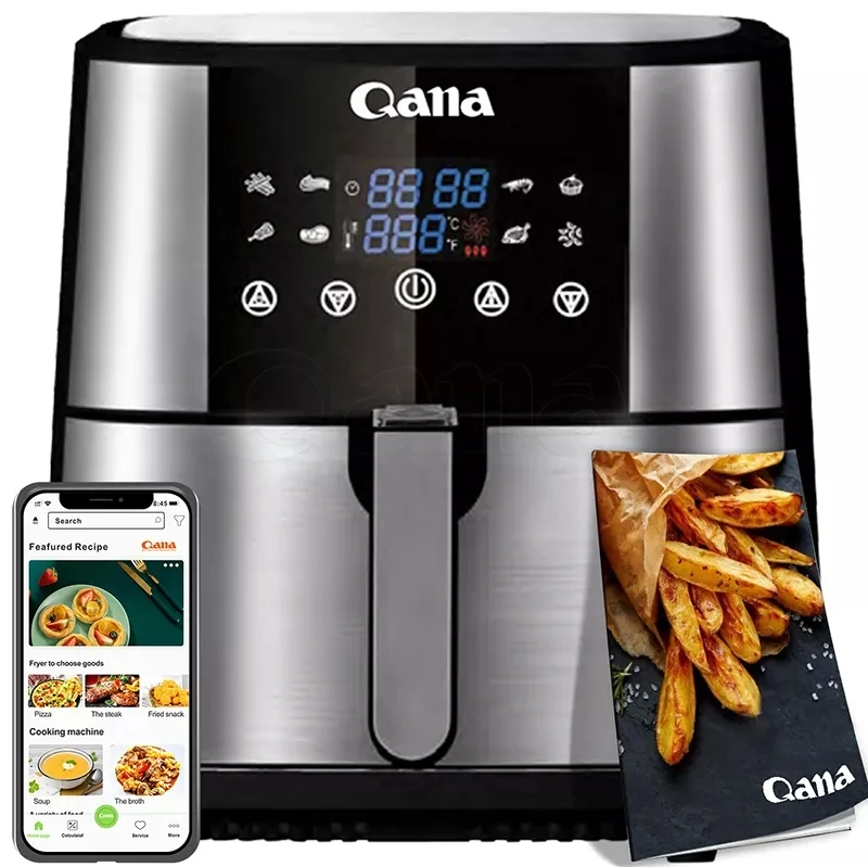 5,5 л 8 л, потребительские отчеты, лучшая мини-стойка, умная воздушная фритюрница, цифровая, без масла, Воздушная фритюрница
