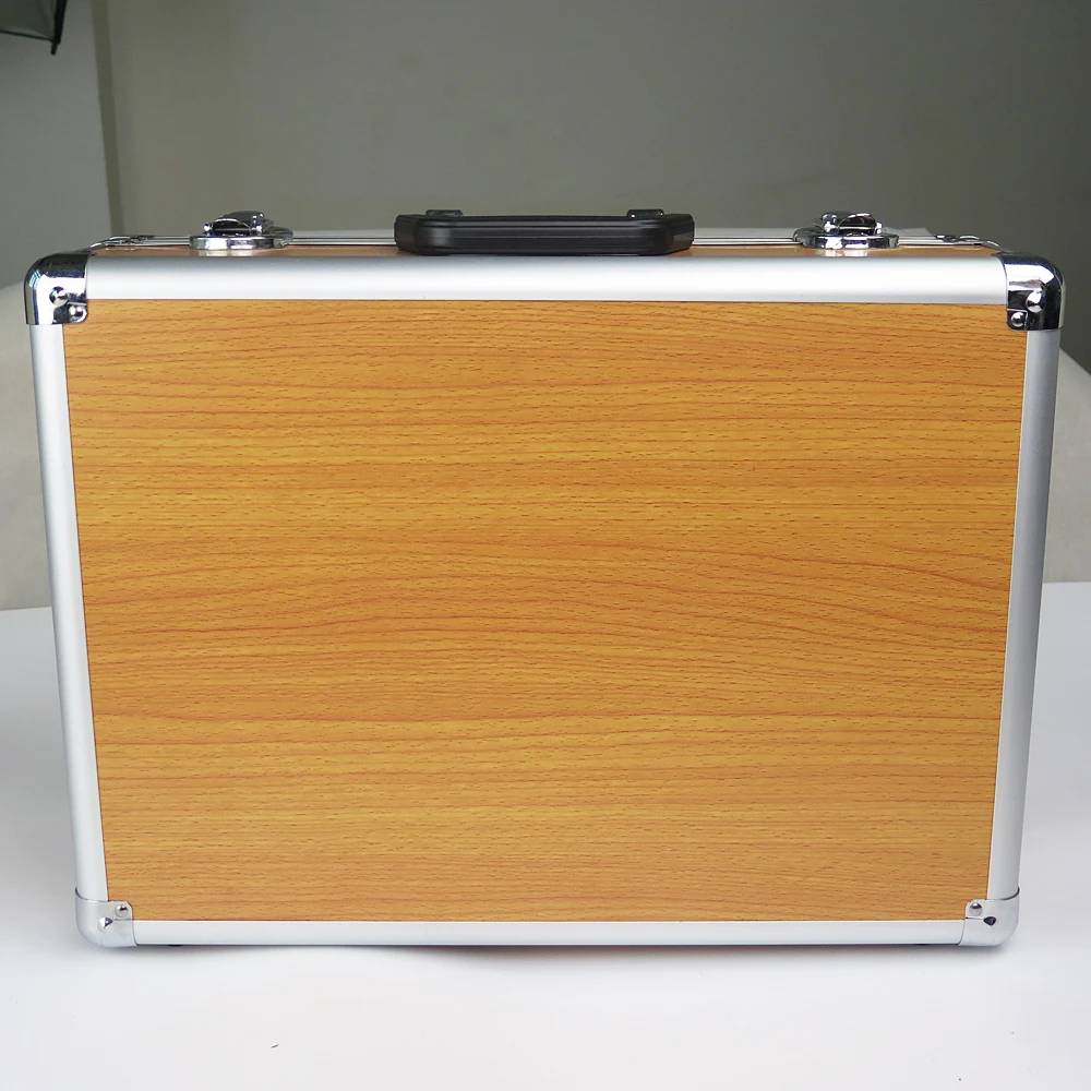  Заводская цена ручной оптовый ящик для инструментов жесткий переносной пустой металлический портфель кейс хранения портативный алюминиевый